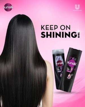 Sunsilk Black Shine Shampoo Imported 