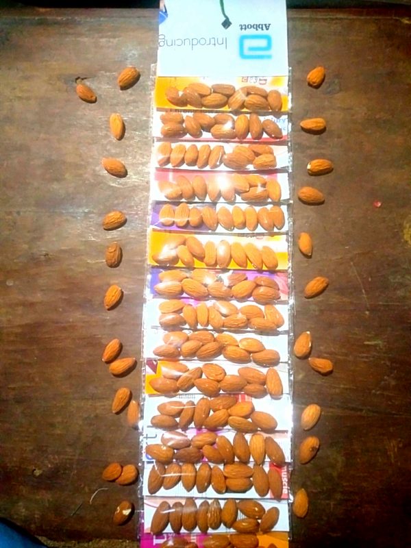 Badaam|50Rs-15 pices