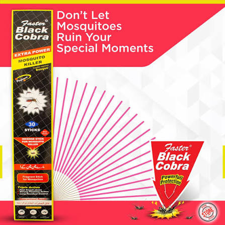 Faster Black Cobra Incense Sticks