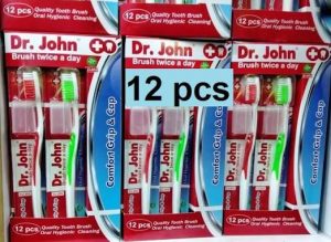 Dr. John Quality Toothbrush (dj-202) 12 Pcs