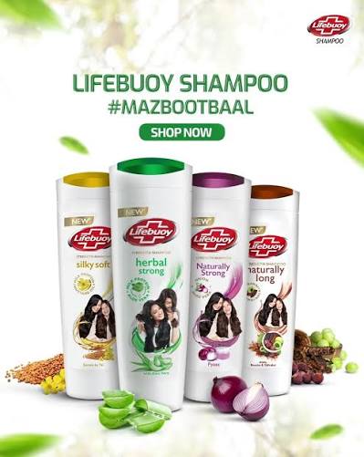 Lifebuoy Shampoo Strong & Shiny Hain Gurenty