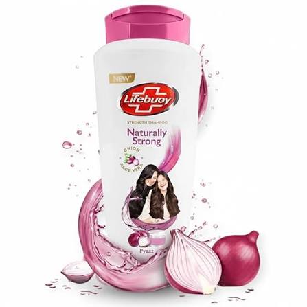 Lifebuoy Shampoo Strong & Shiny Hain Gurenty