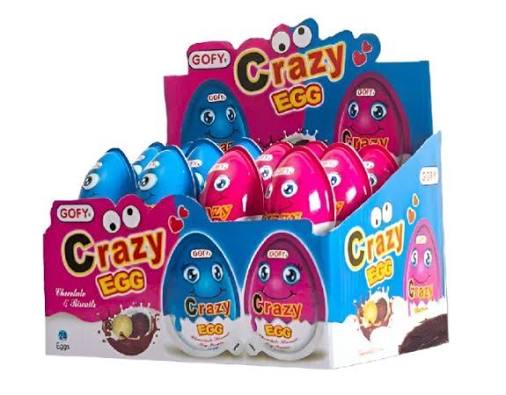 Crazy Egg Toy Candy, Packaging Type: BOX