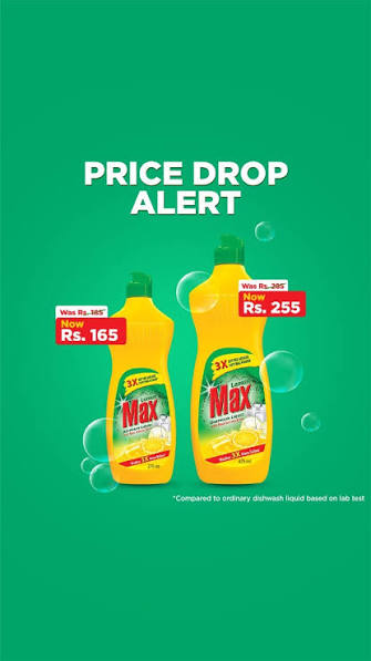 Max Dishwash Liquid Lemon