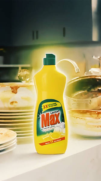 Max Dishwash Liquid Lemon